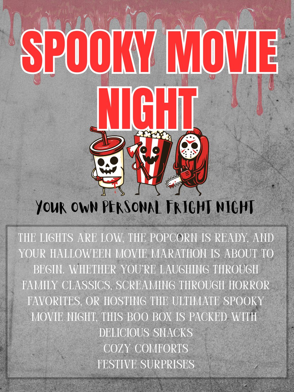 Spooky Movie Night Mystery Box